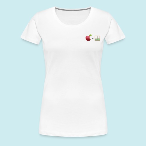 Apple or windows? - Women's Premium T-Shirt