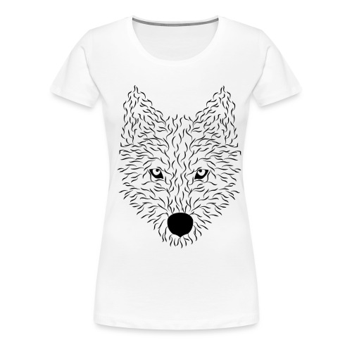 wolf - Women's Premium T-Shirt