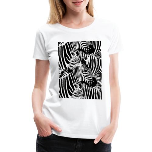 Zebras - Women's Premium T-Shirt