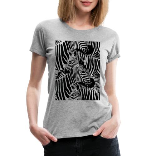 Zebras - Women's Premium T-Shirt