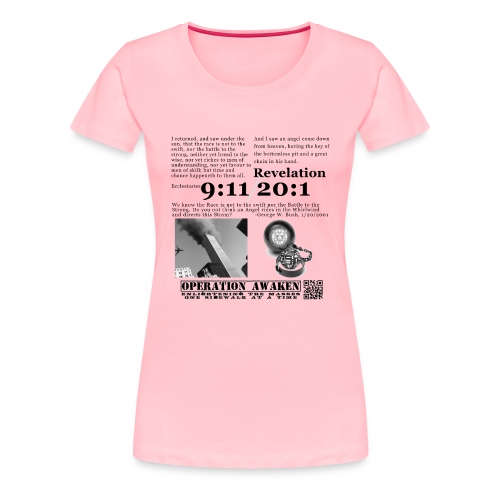 angel in the whirlwind greynobg png - Women's Premium T-Shirt