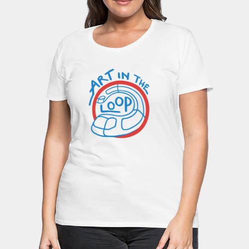 Art in the Loop - Streetcar Logo - Women's Premium T-Shirt