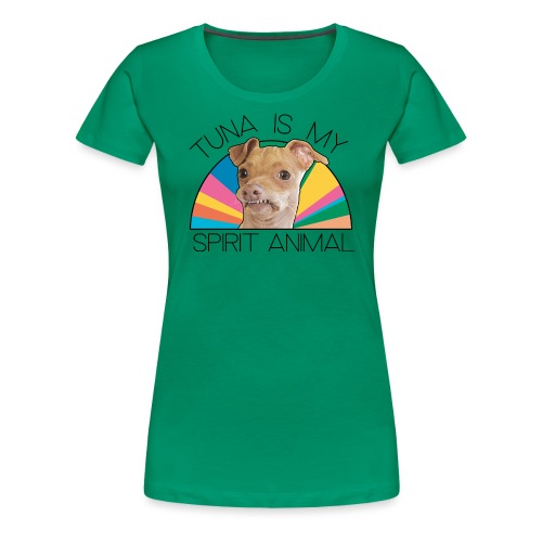 Spirit Animal–Rainbow - Women's Premium T-Shirt