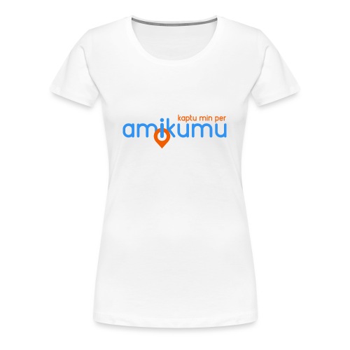 Kaptu min per Amikumu Blua - Women's Premium T-Shirt
