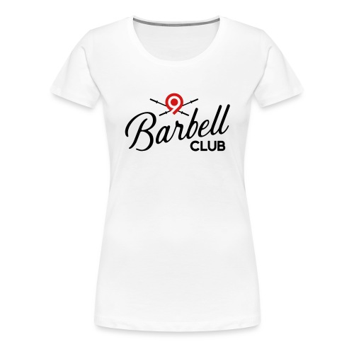 CrossFit9 Barbell Club (Black) - Women's Premium T-Shirt