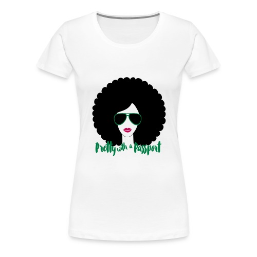 Afro fabulous travel t shirt - Women's Premium T-Shirt