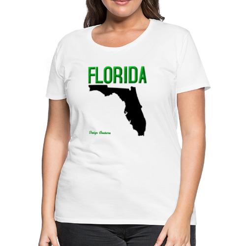 FLORIDA REGION MAP GREEN - Women's Premium T-Shirt