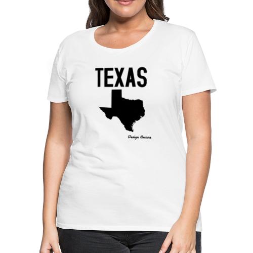 TEXAS BLACK - Women's Premium T-Shirt