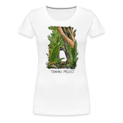 Bush penguin - Women's Premium T-Shirt