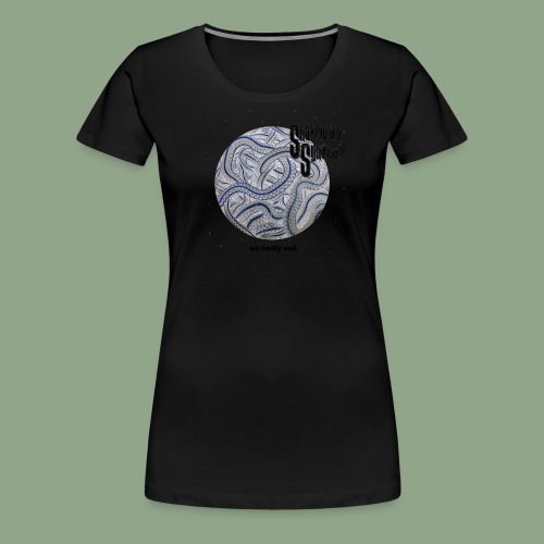 Snaketown Syndicate Wickedly Evil T Shirt - Women's Premium T-Shirt