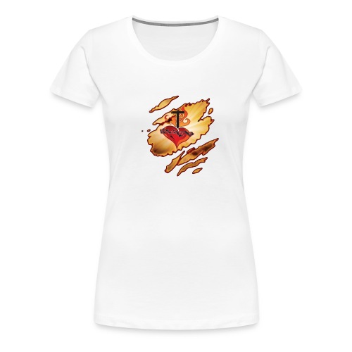 Sacred Heart of Jesus - Women's Premium T-Shirt