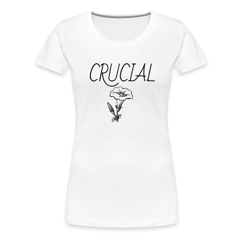Crucial Abstract Design - Women's Premium T-Shirt