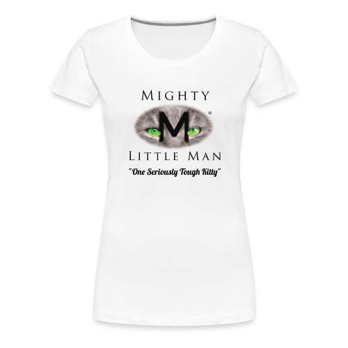 MIGHTY LITTLE MAN Logo - Women's Premium T-Shirt