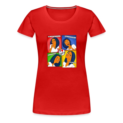 faces - Women's Premium T-Shirt
