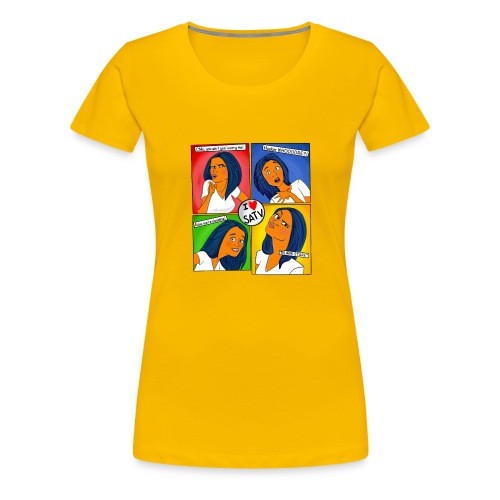 faces - Women's Premium T-Shirt