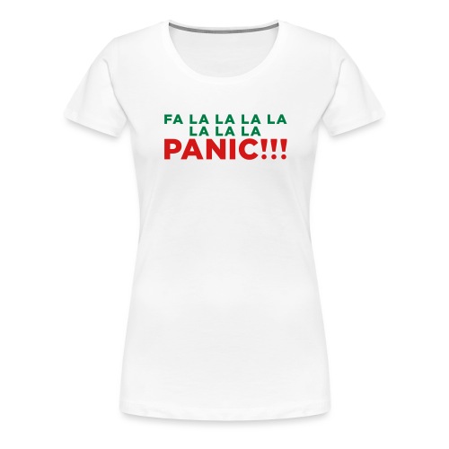 Anxiety Christmas - Women's Premium T-Shirt