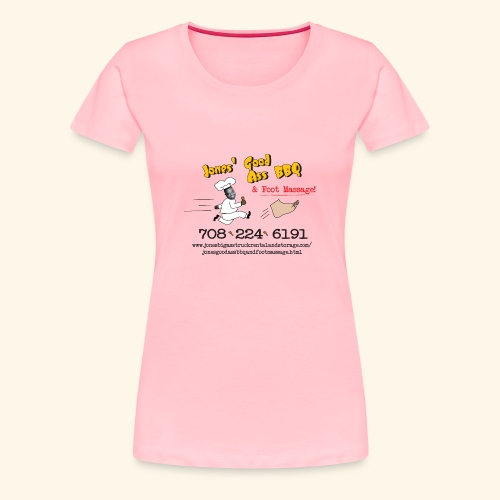 Jones Good Ass BBQ and Foot Massage logo - Women's Premium T-Shirt