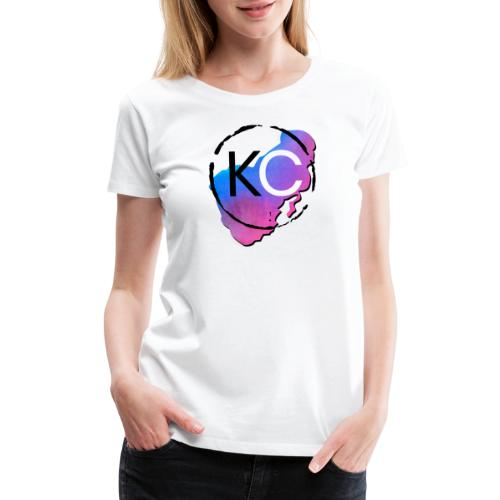 KC Pink Circle Gradient - Women's Premium T-Shirt