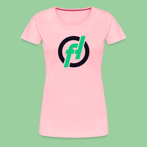 Fallout-Hosting Dark Icon - Women's Premium T-Shirt