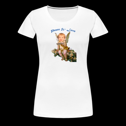Peace and Love - Women's Premium T-Shirt
