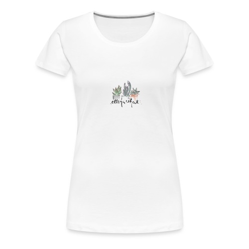 succulent - Women's Premium T-Shirt