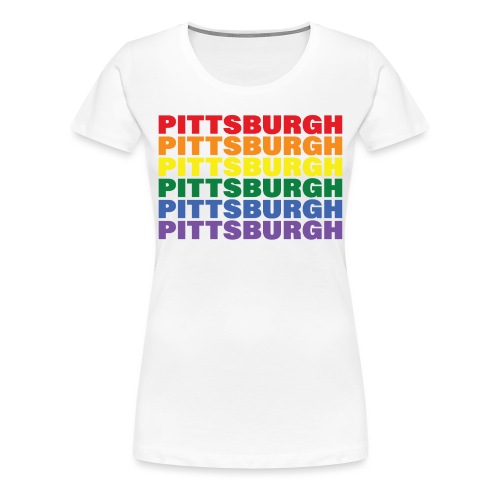 Pittsburgh_Pride - Women's Premium T-Shirt
