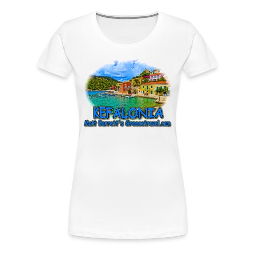 kefalonia1 jpg - Women's Premium T-Shirt