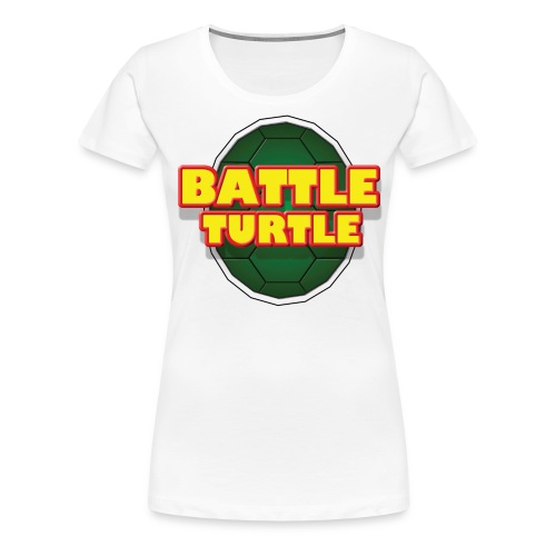 Battle Turtle Logo - Women's Premium T-Shirt
