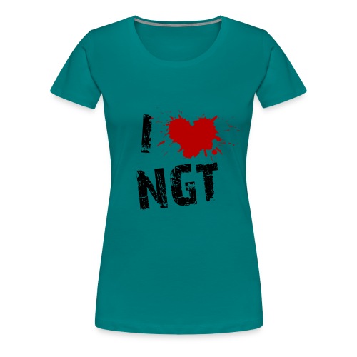 Womens Love NGT - Women's Premium T-Shirt