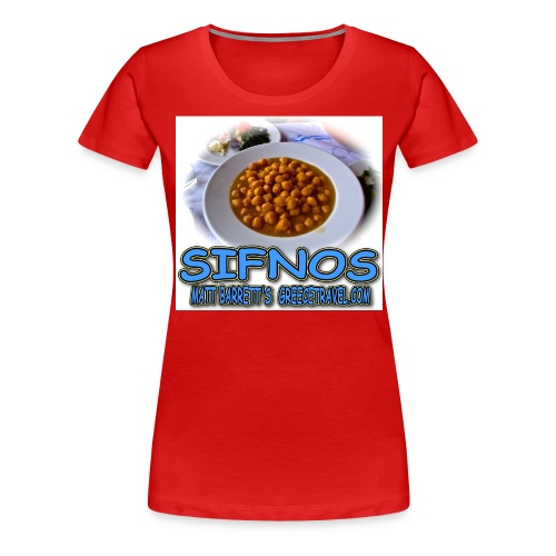 SIFNOS REVITHIA jpg - Women's Premium T-Shirt