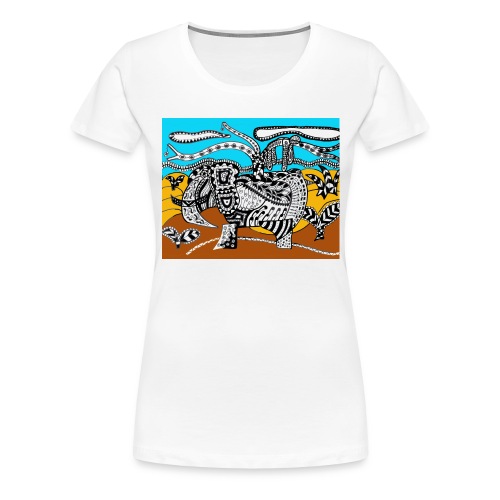 elephant - Women's Premium T-Shirt