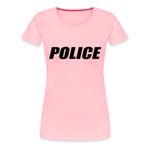 Police Black - Women's Premium T-Shirt