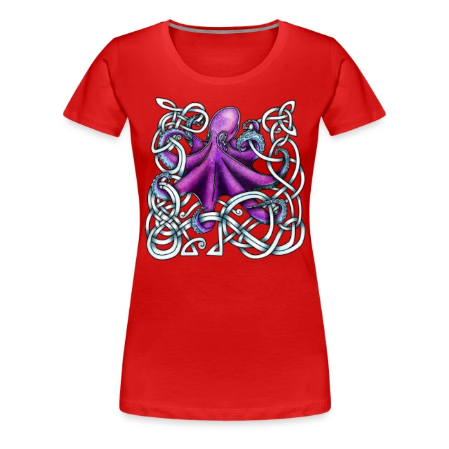 Celtic Octopus - Purple