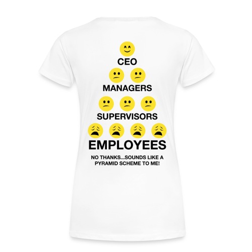 Pyramid Entrepreneur Womens - Women's Premium T-Shirt