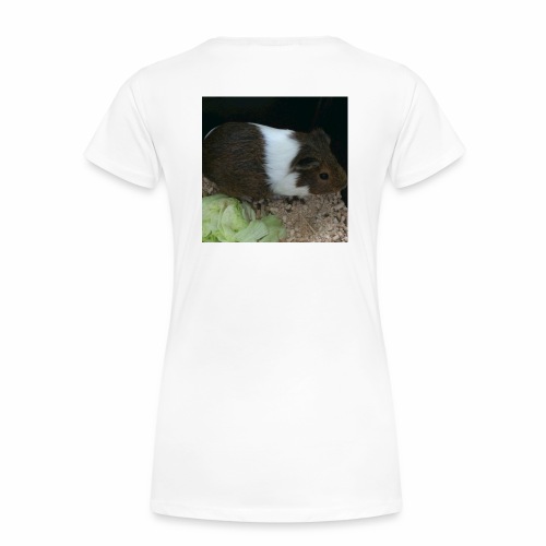 Guineabot Sally back and front - Women's Premium T-Shirt