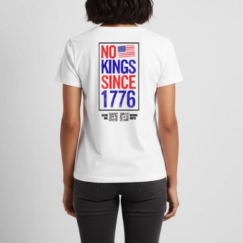 1776 (back-facing) - Women's Premium T-Shirt