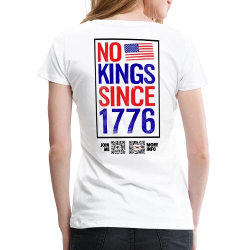 1776 (back-facing) - Women's Premium T-Shirt