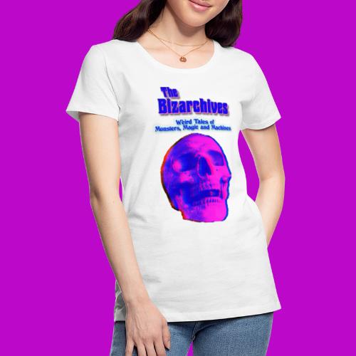 The Bizarchives Retroskull Shirt - Women's Premium T-Shirt