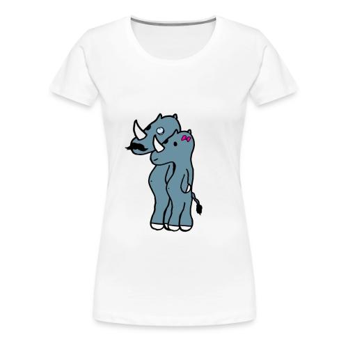 Rhino family - Women's Premium T-Shirt