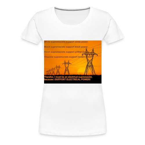 electrical_power - Women's Premium T-Shirt