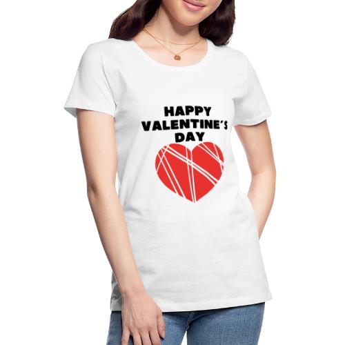 Valentine's Day Fashion February 14, Love Day. - Women's Premium T-Shirt