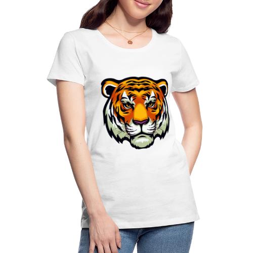 Tiger Fashion Feline Animal, Tiger Willing Success - Women's Premium T-Shirt