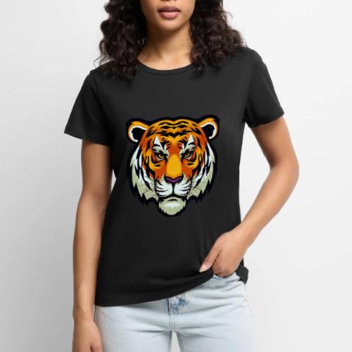 Tiger Fashion Feline Animal, Tiger Willing Success - Women's Premium T-Shirt