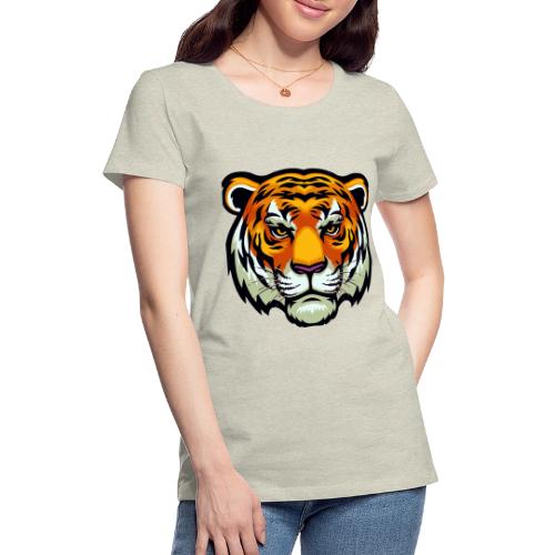 Tiger Fashion Feline Animal, Tiger Willing Success - Women's Premium T-Shirt