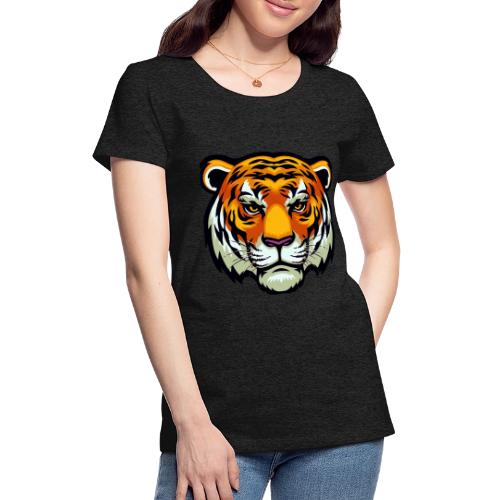 Tiger Fashion Feline Animal, Tiger Willing Success - Women's Premium T-Shirt