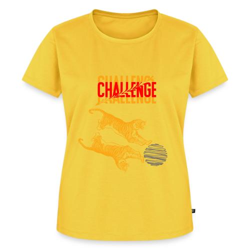 Double tiger fashion, jungle feline animals. - Women's Premium T-Shirt