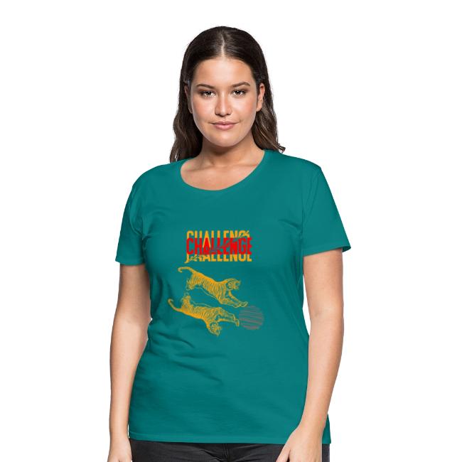 Double tiger fashion, jungle feline animals.