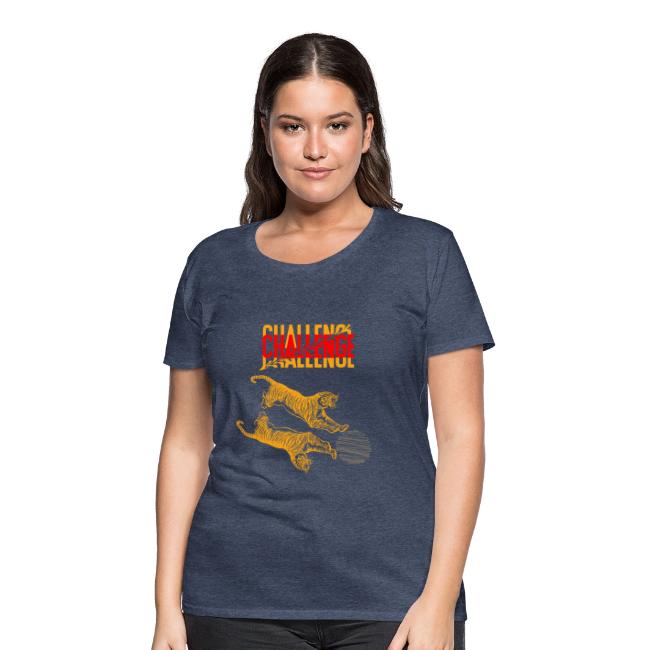 Double tiger fashion, jungle feline animals.