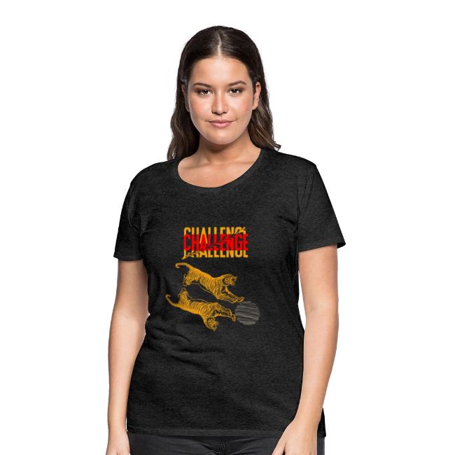 Double tiger fashion, jungle feline animals.