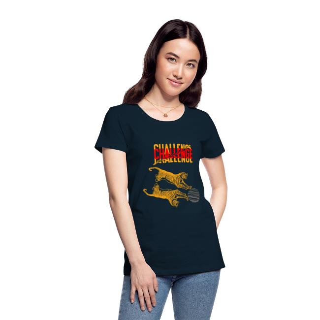 Double tiger fashion, jungle feline animals.